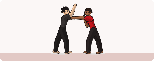 Illustration of Krav Maga